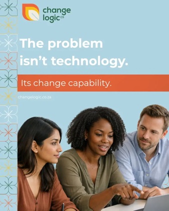 Social media creative for Change Logic