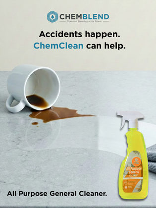 Social media creative for ChemBlend