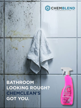 Social media creative for ChemBlend